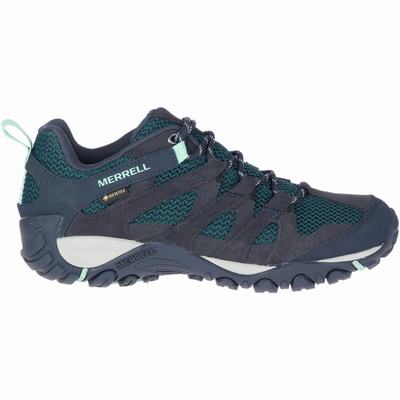 Merrell Alverstone GORE-TEX® Vandringsskor Dam Marinblå (SE497651)